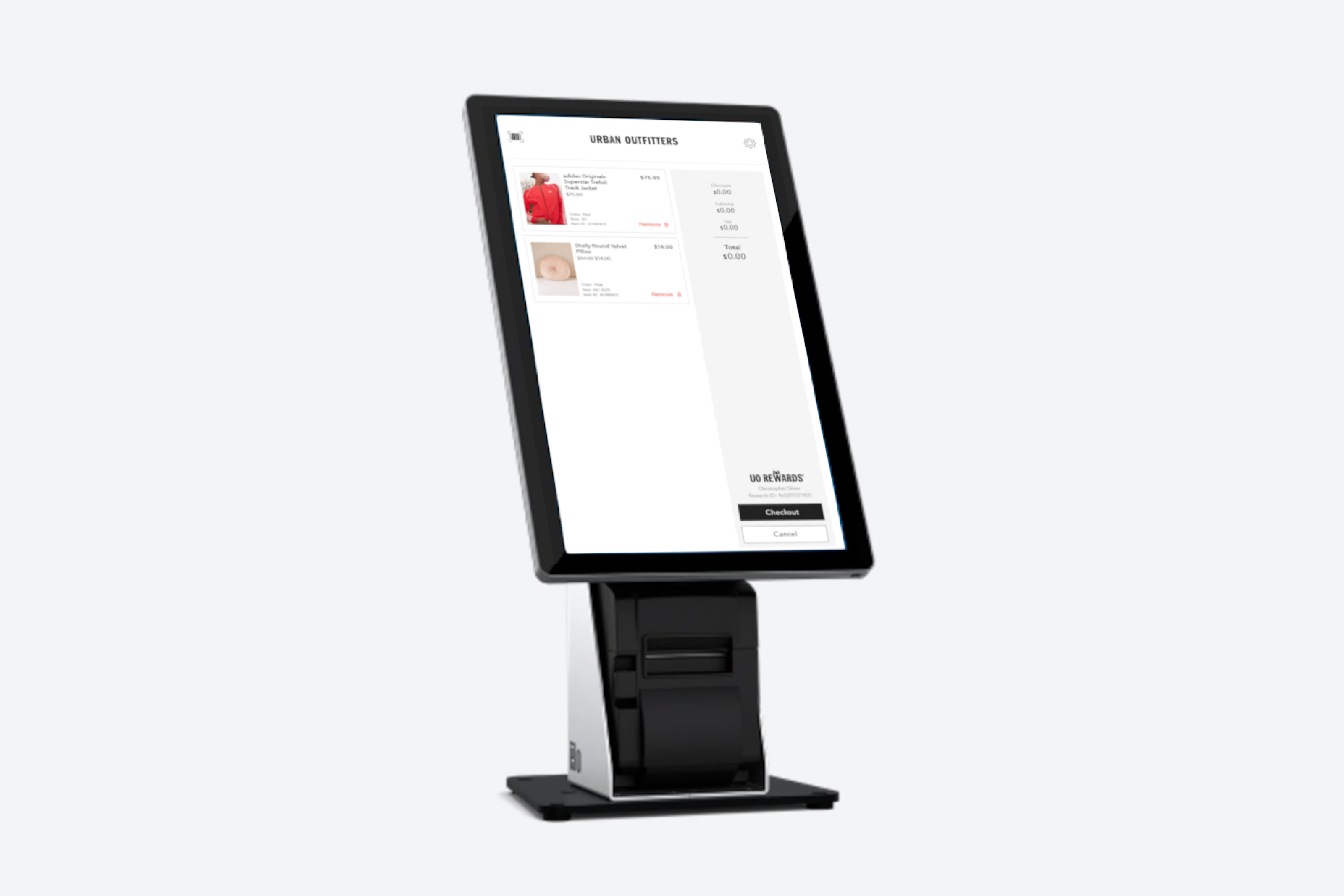 Before and after comparison