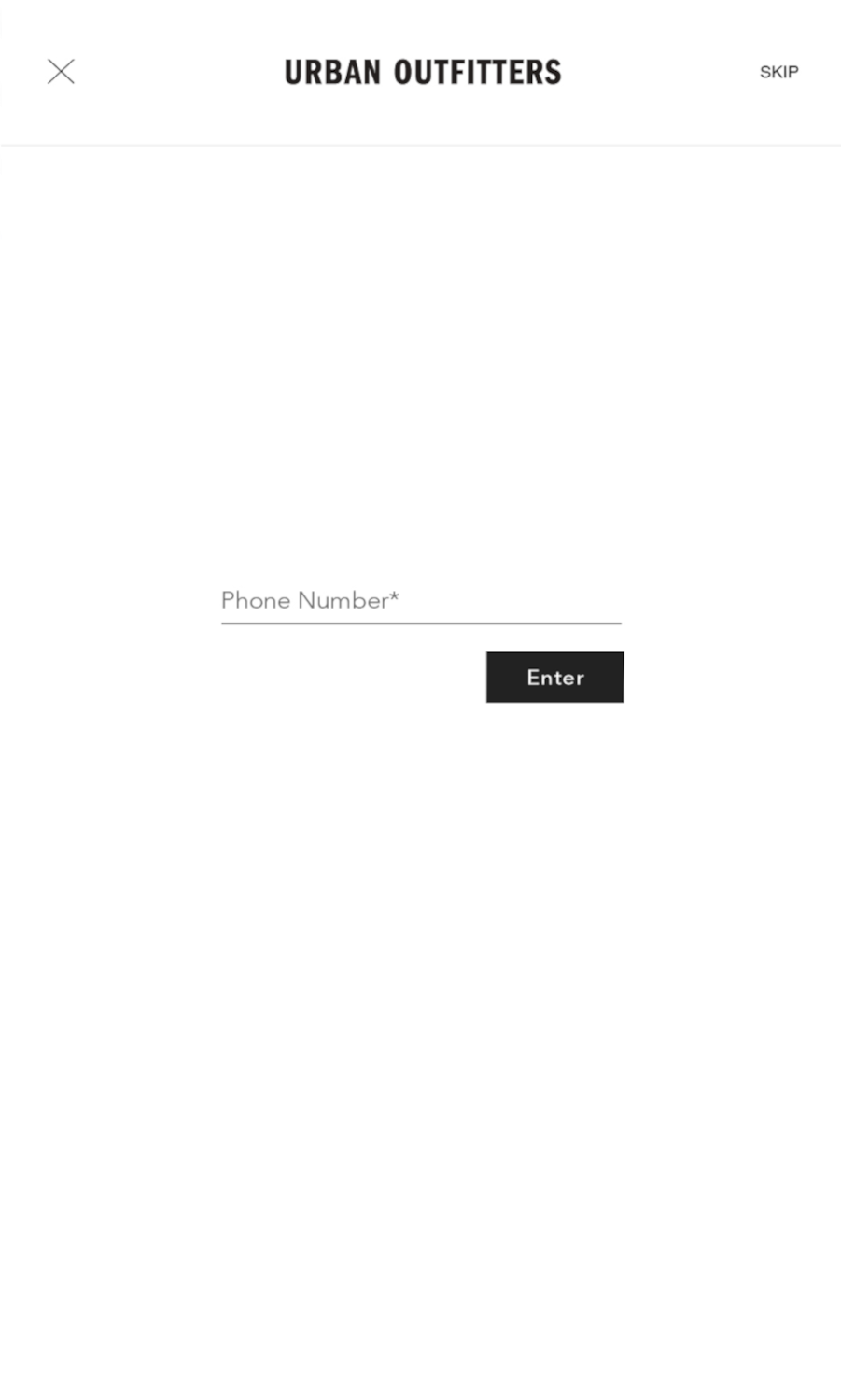 UO flat self checkout screen 3