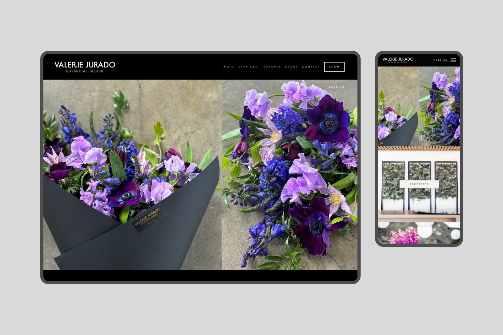 Before and after comparison